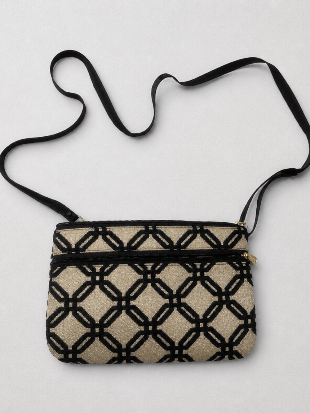 Danny K Geometric Pattern Handbag - Picture 1 of 3